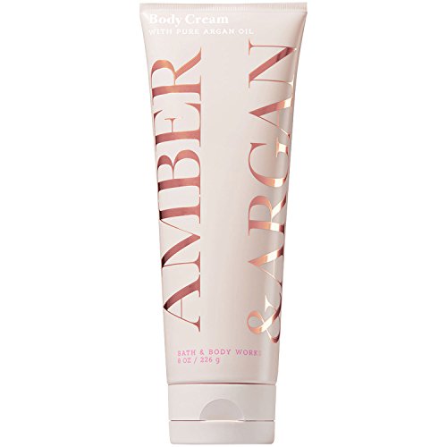 Bath and Body Works Amber & Argan Body Cream with Argan Oil 8 Oz