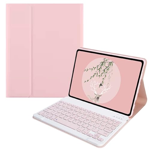 For Lenovo Idea Tab Pro/Lenovo Xiaoxin Pad Pro 12.7 2025 �L�[�{�[�h�t���P�[�X 12.7�C���` ���E���L�[�{�[�h �����\ ���C�z�� �X�^���h�@�\ �u���[�g�D�[�X�L�[�{�[�h �}�O�l�b�g�t�� �ϏՌ� �S