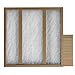 Glasfloss Industries GDS24241 GDS Series Double Strut Disposable Panel Air Filter, 12-Case