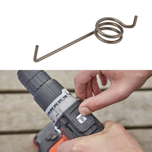 eMagTech 2 Stück Torsionsfeder für Schlagschrauber 90609997 Kompatibel mit Black & Decker CMEBL712 Und DCBL722B