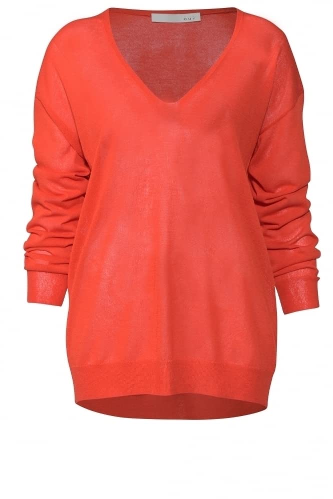 Oui Pullover Y RED - 42