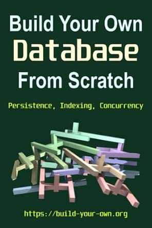 Build Your Own Database From Scratch: Persistence, Indexing, Concurrency book cover