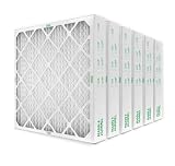 MANN+HUMMEL 16x20x4 MERV 8 Pleated 4" AC Furnace Air Filter. Case of 6