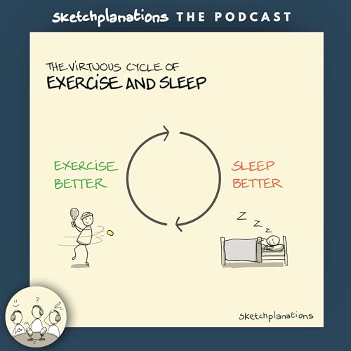 『The Virtuous Cycle of Exercise & Sleep』のカバーアート