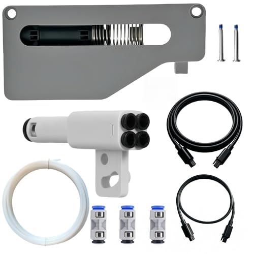 4-in-1 Filament Buffer Hub Kit for 3D Printers – Replacement AMS Hub, Multi-Colour Printing ExpansionSupports 4-Input 1-