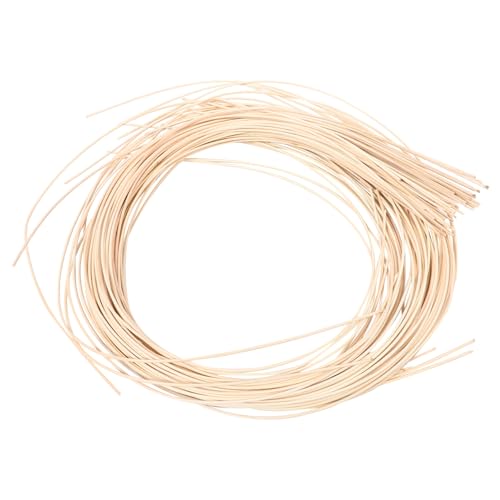 Hemobllo Material de Ratán Natural para Reparación DIY de Muebles y Cestas Tira de Ratán Hollow y Plano Resistente y Duradero para Sillas y Sofás