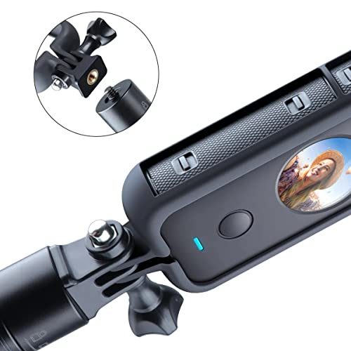 Image of BKN PC Plastic Protective Frame Case kit for Insta360 X3,Protective Frame Case with Mount with 1 /4 Screw Hole Camera Tripod Adapter Mount for Insta360 One X2 Accessories