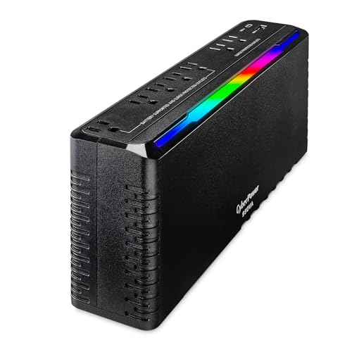 CyberPower GX950UC Gaming UPS, 950VA/510W, RGB, 8 Outlets