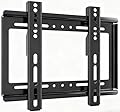 TV Wall Mount Bracket Low Profile Fixed for 14-43 Inch LED, LCD and Plasma TVs Flat Screen, Universal TV Monitor Mount Fits 8" Wood Studs VESA 200x200mm by Nuyoah
