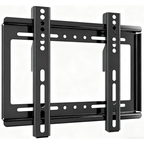 Nuyoah Fixed TV Monitor Wall Mount Low Profile for 14-43 Inch LED LCD TVs