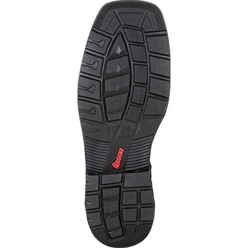 ROCKY Bota Worksmart 28 cm Biqueira Composto Impermeável Tamanho 12(M) Marrom, Marrom, 44