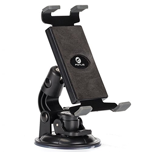 Heavy Duty Car Mount Dash Windshield Tablet Holder Stand For Samsung Galaxy Tab E Nook 9.6 - Galaxy Tab S2 Nook 8.0 - Galaxy Tab 4 Nook 7.0 - Galaxy Tab 4 Nook 10.1 #TOP2