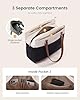 LOVEVOOK Laptop Tote Bag for Women with 3 Separate Pocket Work Bag with Large Cup Holder Computer Briefcase for Teacher Nurse #2