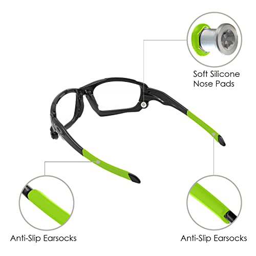 Image of BLAZERBUCK Replacement Earsocks & Bolt for Oakley Jawbone /Racing Jacket /Split Jacket Sunglasses - Green