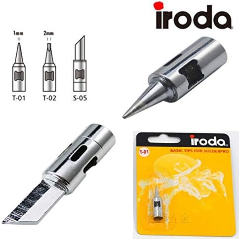 Taiwan Iroda PRO-50 soldering iron tip T-01 T-02 S-05 gas welding tip iron tip - (Color: T-02)