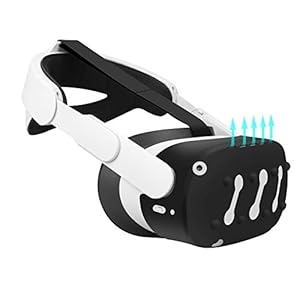 Beschermhoes voor Oculus Quest 2,Siliconen Hoes Anti-Val Anti-Stof Anti-Shock,VR-Accessoires voor Oculus Quest 2