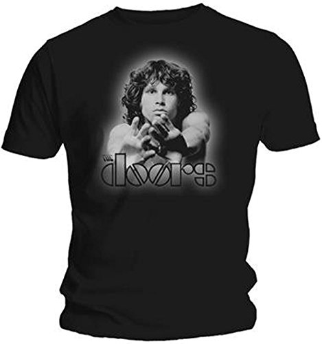 Official The Doors - Break On Through - Mens Black T Shirt (Medium)