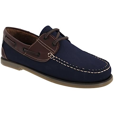 Chaussures Bateau Dek en Cuir Cover