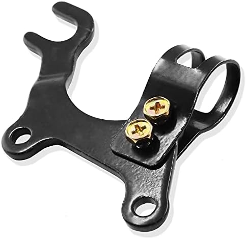 Qjaiune 0.87 Inch / 22mm Mountain Bike Disc Brake Frame Adapter Mounting Holder, Bicycle Disc Brake Conversion Brackets Suitable for BMX MTB