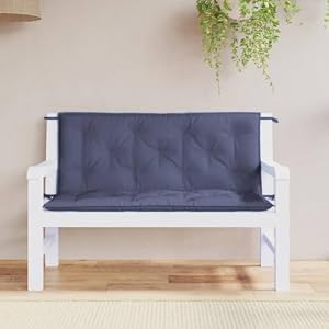 mtlskopl mtlskopl Gartenbankauflage Oxford 120x50x7 cm Marineblau Wasserabweisende Sitzpolster mit 30 cm Bindeschnuren für robuste Outdoorbank im Garten Balkon Terrasse Teak Holzbank mtlskopl mtlskopl Gartenbankauflage Oxford 120x50x7 cm Marineblau Wasserabweisende Sitzpolster mit 30 cm Bindeschnuren für robuste Outdoorbank im Garten Balkon Terrasse Teak Holzbank