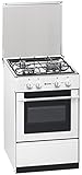 Encimera a gas. Meireles G 1530 DV - Cocina, Gas butano/propano, 44 L, Giratorio, Frente, Color blanco