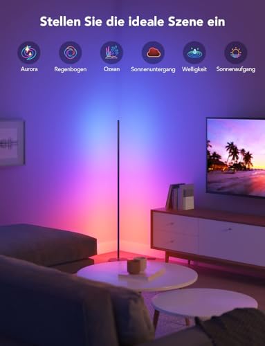 Govee RGBIC LED Stehlampe für Smart Home mit WiFi-Funktion