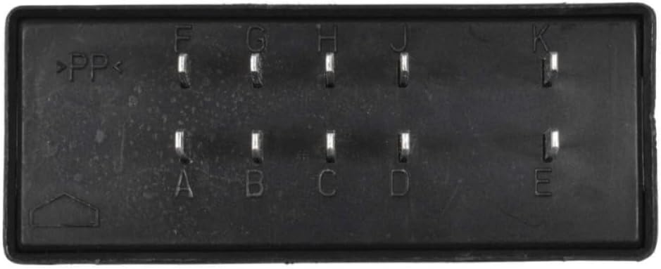 KarParts360 For GMC Sierra 1500 HD 2005 2006 Turn Signal Flasher | Blade Terminal | Rectangular Connector | Flasher Functions | 1 Male Connector | 1 Male Terminal | Replacement For 10383320, 15764136