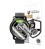  IPG Pellicola protettiva per orologio Golf Buddy Aim W12 Golf GPS Watch idrogel (4 unità) invisibile HD trasparente, antigraffio, liscia/autorigenerante/bolla per W12