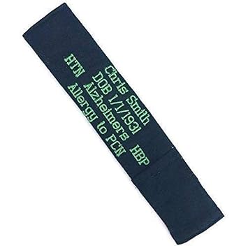 Special Needs Medical Alert Seatbelt Cover with Emergency Information Access, Document Storage Pocket, 100% Cotton Fabric, Machine Embroidered, Universal Fit for All Standard Seat Belts