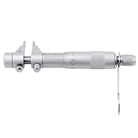 Vista 1 de Juego de micrómetros interiores, orificio de calibre de diámetro interno de 5 a 1.181 in, rango de 0.000 in de precisión + llave + anillo