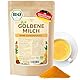 Goldene Milch Bio zuckerfrei Mix 300g ohne Zuckerzusatz Kurkuma Zimt Ingwer Muskat Golden Milk vegan