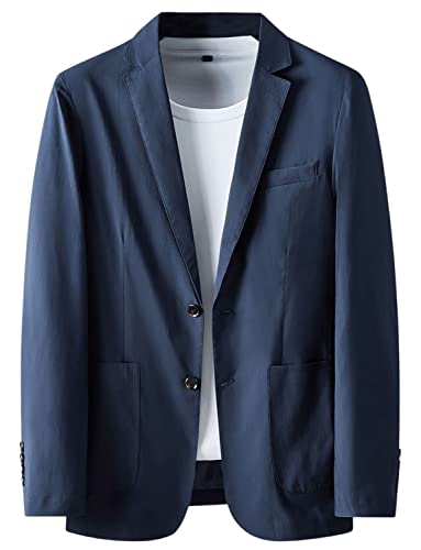 Manteau de sport homme veste de costume décontractée chic à poches plaquées