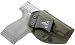 CYA Supply Co. IWB Holster Fits: Smith & Wesson M&P Shield & Shield 2.0-9MM/.40 S&W - Veteran Owned Company - Made in USA - Inside Waistband Concealed Carry Holster