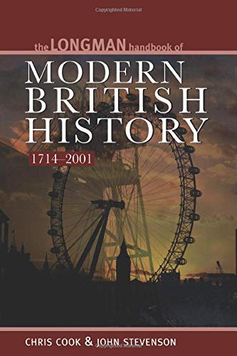 Télécharger Longman Handbook to Modern British History 1714 - 2001 PDF Ebook En Ligne