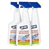 Motsenbocker's Lift Off 41301-3PK Latex Paint Remover Spray Removes Latex Paint and Enamel, Works on Multiple Surfaces, Water-Based, Biodegradable, 22 Fl Oz, Pack of 3