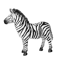 Andux Realistic Animals Figures Toys Marine Life Wild Jungle Learning Educational Playset FZDW-03 (Zebra)