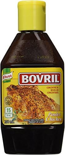 Bovril Liquid Bouillon Chicken Flavor | 250 ml bottle | Imported from Canada by Bovril