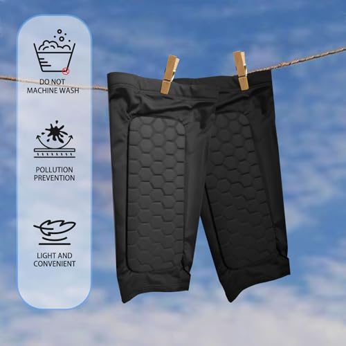 Schienbeinschoner Fußball Herren – Atmungsaktiv | Vollflächige Schienbeinschoner Kinder Fussball für Optimalen Schutz, Ultraleicht (72g/1 Paar)