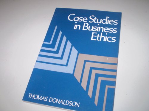 Case studies in business ethics 0131160796 Book Cover