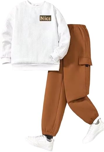 Nice Printed Top &amp; Bottom Set for Boys &amp; Girls | Cotton Blend Long Sleeve Co-Ord Outfit | Stylish Kids