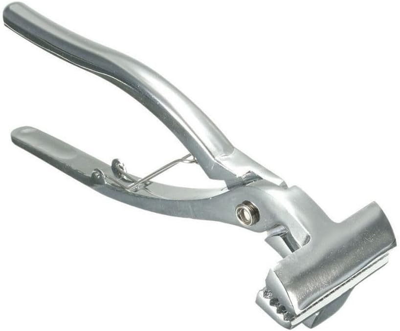 Creative Mark Pro Canvas Pliers - Solid Metal, Heavy Duty Spring Return Handles, Perfect Mating Jaws, Chrome Grip - [Medium | 2" Wide Grip]