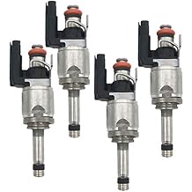 EPSIRMP 31303495 4pcs Set Fuel Injectors 6-Holes Compatible with Volvo S60 S80 V60 XC60 XC70 2.0L 2014-2015 Turbo Replaces# 31336653