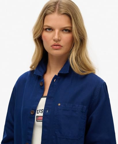 Surchemise oversize en lin femme Superdry The Merchant Store - vue 4