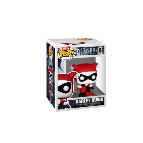 Funko Bitty Pop! Dc Mini Collectible Toys - Harley Quinn, Poison Ivy, The Joker & Mystery Chase Figure (Styles May Vary) 4-Pack #TOP3