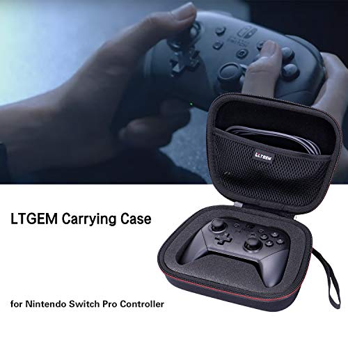 Étui pour manette Nintendo Switch Pro noir housse de protection rigide - 3