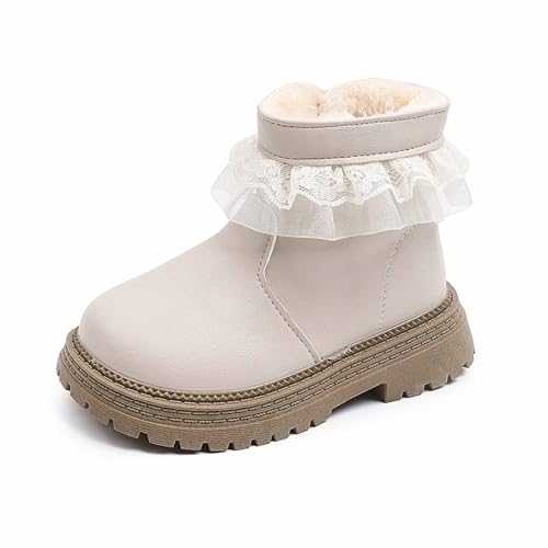 Bottines bébé garçon et fille en faux cuir pour l'hiver