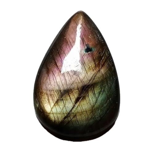 Pierre gemme labradorite naturelle 36x20mm pour sublimer vos bijoux faits main