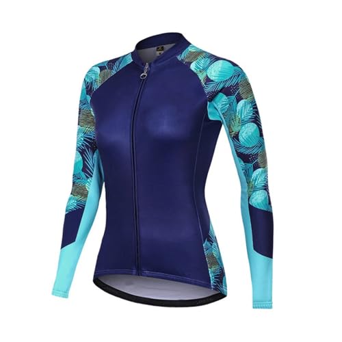 Maillot cyclisme femme manches longues vêtement vélo route et montagne automne XS-5XL