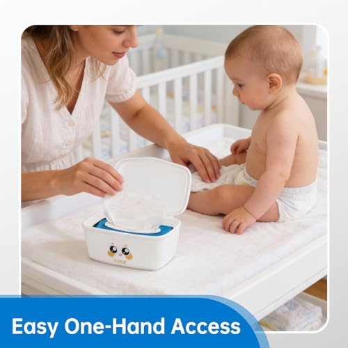 Flushable Wipes Dispenser Compatible with Cottonelle, Bathroom Wipes Holder Flushable Wipes Container Toilet Paper Wipes Dispenser, Bathroom Organizer Fits for Cottonelle (Only Wipes Dispenser) — view 5