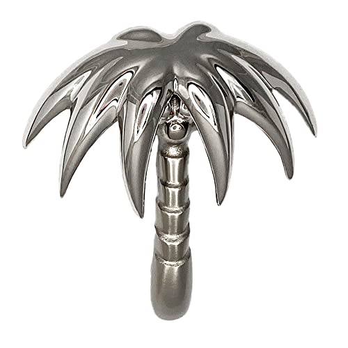 Palm Tree Door Knocker - Nickel (Premium Size) #TOP30